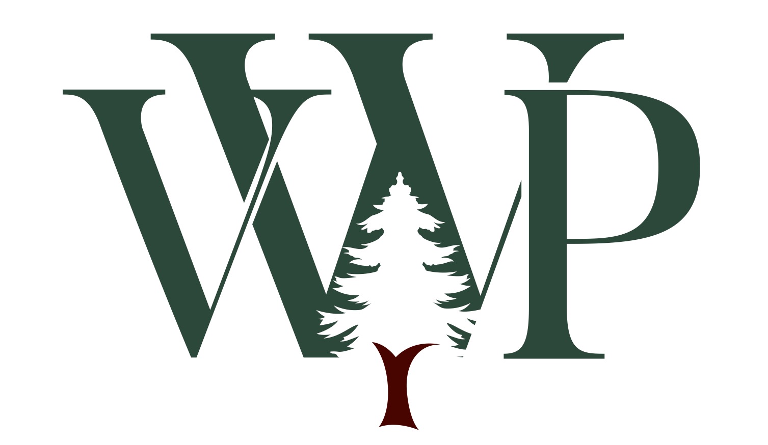 Victor Wood Products Tree Logo